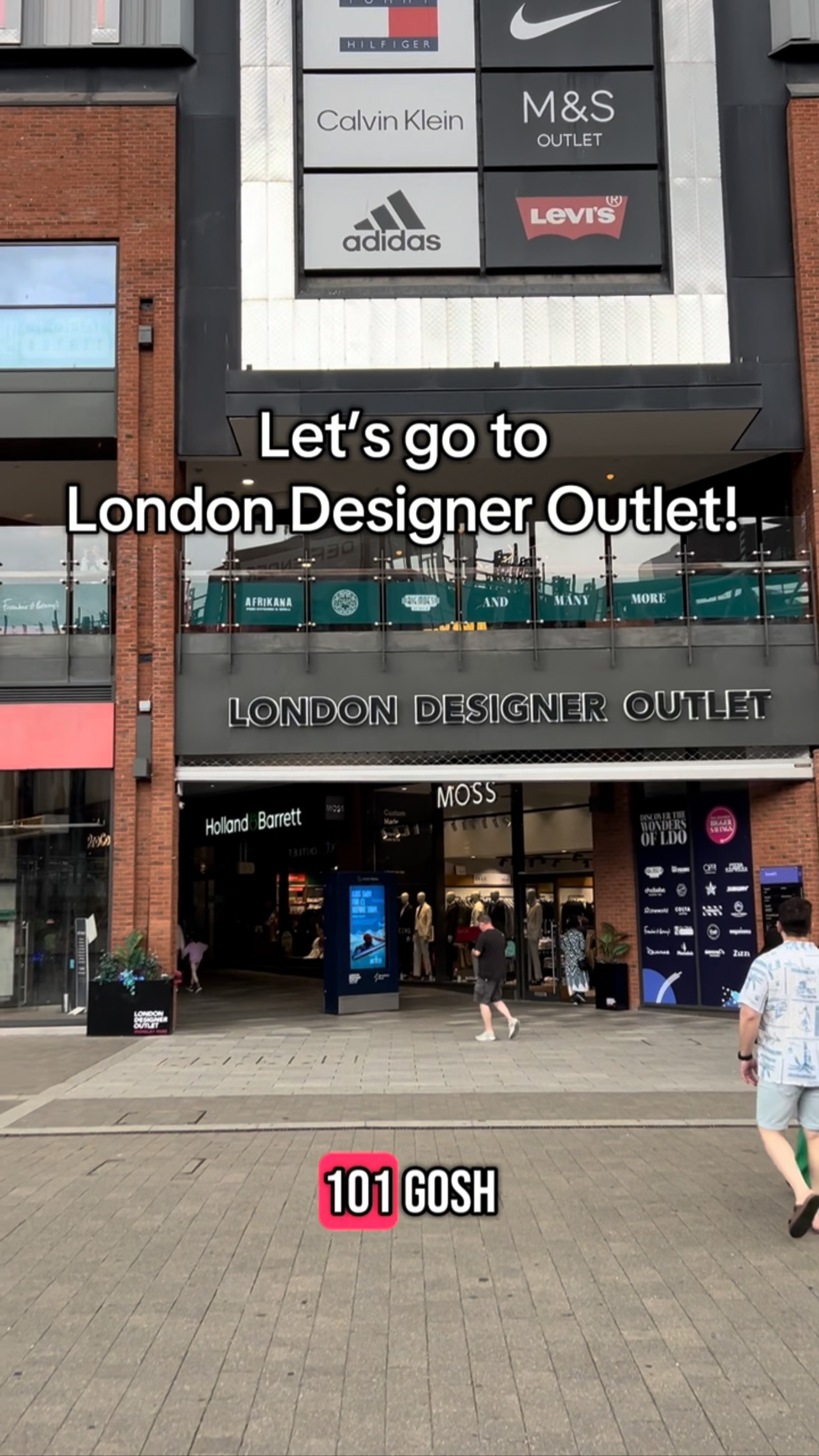 Instagram post by @squashedpickle for GoGo squeeZ. Caption reads: Come with us to London Designer Outlet! 

If you....