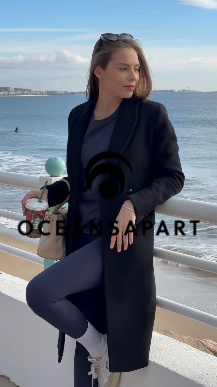 Instagram post by @aprilbenayoum for OCEANSAPART. Caption reads: 2 looks avec @oceansapart 🌊

La dernière fois....