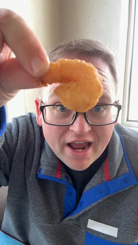 Instagram post by @b_randonbaker for White Castle. Caption reads: #ad White Castle’s Buttermilk Shrimp Nibblers are....