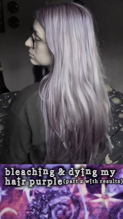 Instagram post by @sadg1rlsyndrome for Lunar Tides Hair. Caption reads: Full video up on my YouTube - use sadg1rlsyndrome....