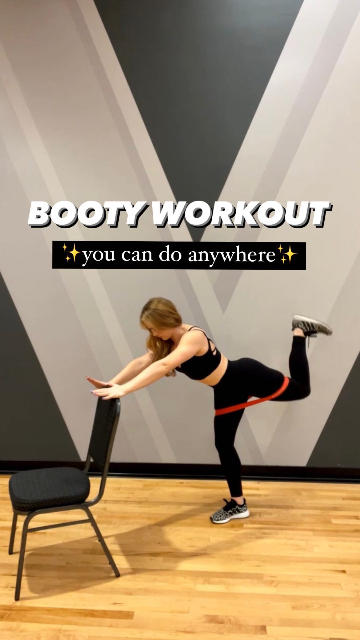 Instagram post by @jenny.w.davis for ACTA Wear. Caption reads: Quick Booty workout w/ minimal equipment! All you....