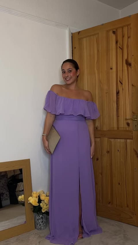 Instagram post by @g3orgina_ for Ever-Pretty. Caption reads: Let’s try on some @everprettyofficial wedding....