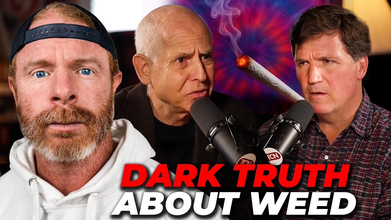 YouTube post by @jpsearsreacts for Ancestral Supplements. Caption reads: I’m Against Marijuana and Here’s Why! – JP Sears.