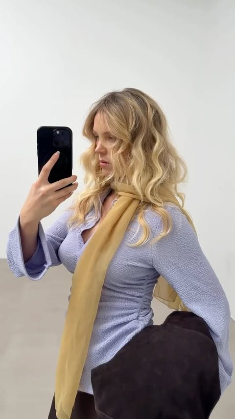 Instagram post by @katarinakrebs for NA-KD. Caption reads: annonce ~ my fav pices from the edit w....