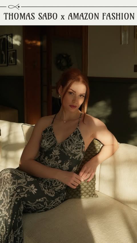 Instagram post by @jana.heinisch for THOMAS SABO. Caption reads: [...] that does half the talking.
Wearing....