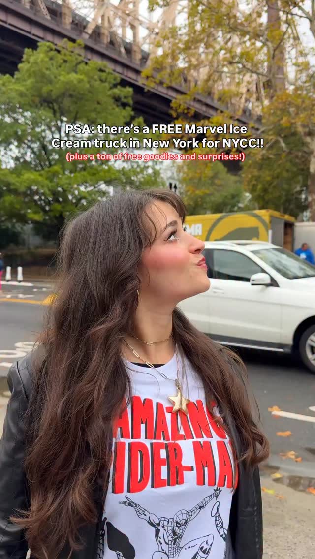 Instagram post by @magicwithmeg for Spirit Jersey. Caption reads: [...] ice cream truck, featuring my favs....