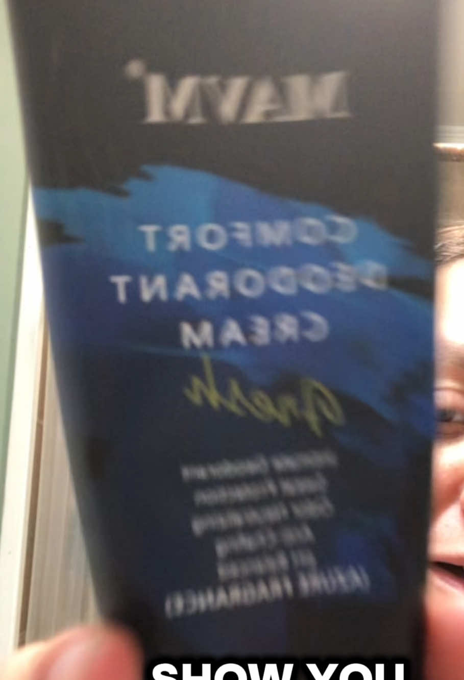 TikTok post by @jailynna0005 for MAVM. Caption reads: [...] #aluminumfreedeodorant ##hygiene @MAVM.
