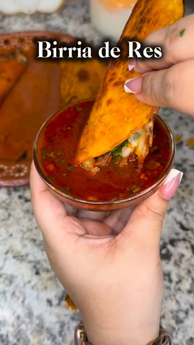 Instagram post by @ildalechuga for Better Than Bouillon. Caption reads: Save this recipe because we’re making birria....