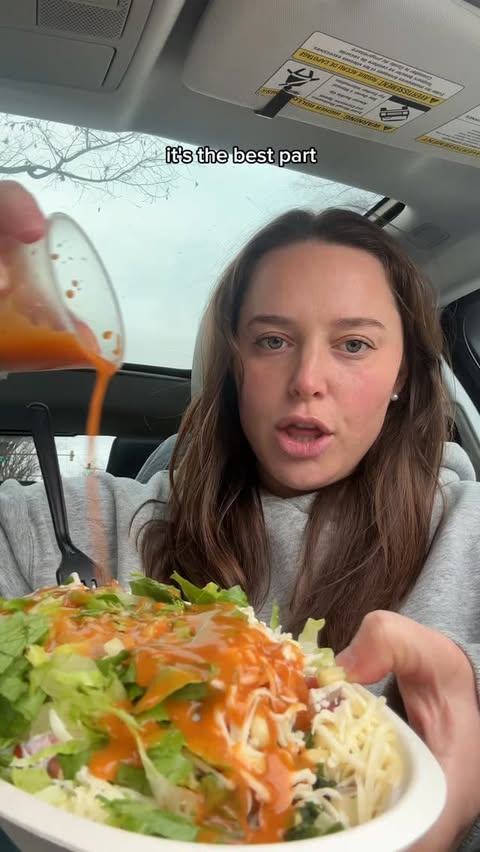 Instagram post by @sarahstusek for Chipotle. Caption reads: .