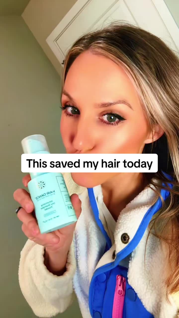 TikTok post by @carpool_couture for Hair Dance. Caption reads: this bought me 3 more days ✨🥰 @Hair Dance....
