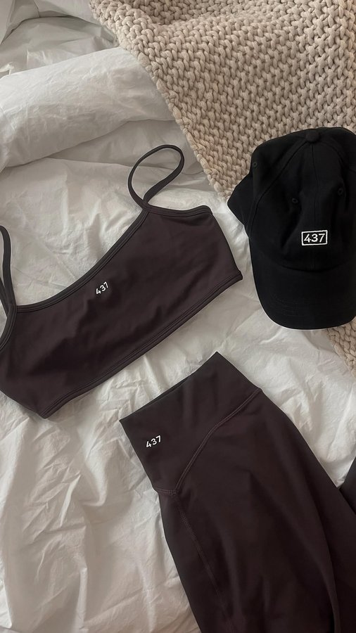 Instagram post by @ashleytgaras for 437. Caption reads: shop @437 ‘s cyber monday sale! entire site is 50%....