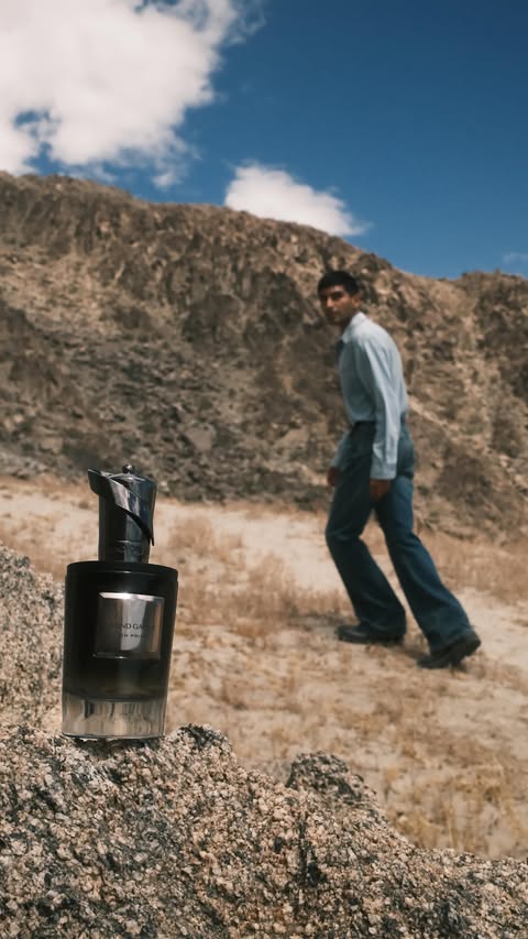 Instagram post by @rahi_chadda for Mind Games Fragrance. Caption reads: [...] festival season to pick up my....