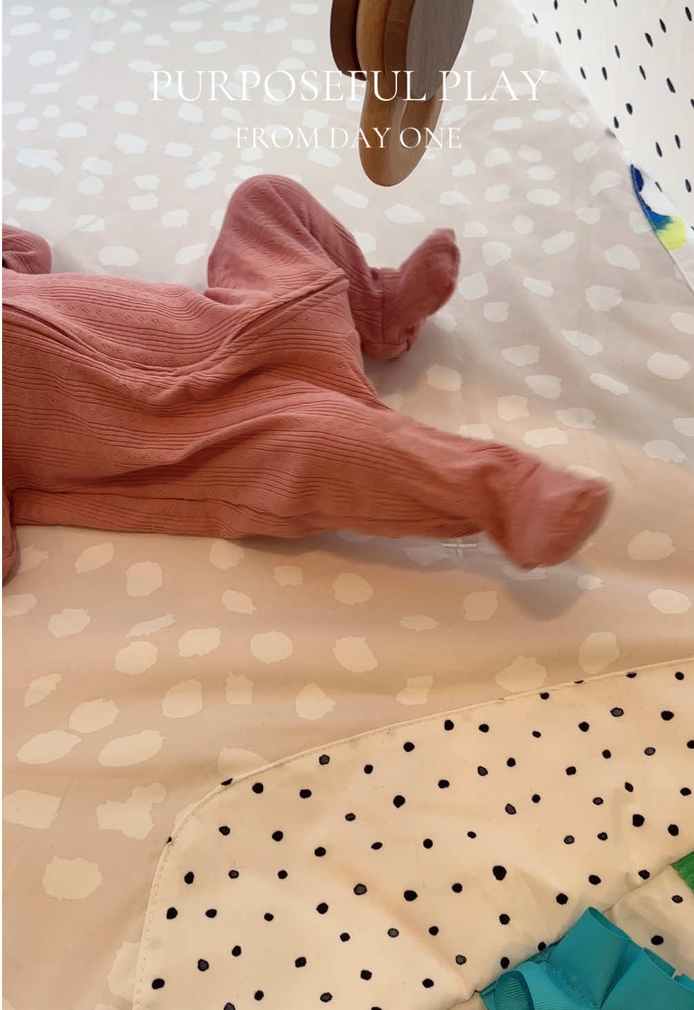 TikTok post by @britt_motherhood for Lovevery. Caption reads: [...] made to be used every day 💕 #lovevery....