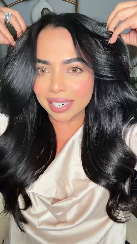 Instagram post by @kripapateljoshi_official for TRESemmé. Caption reads: [...] hair needs something different.

I switched....