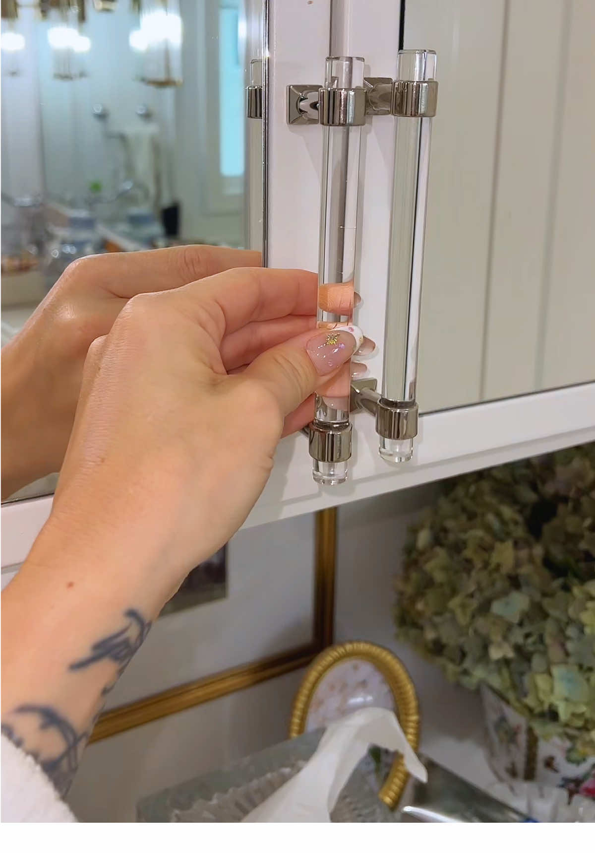 TikTok post by @sincerely.sarahandharry for BK Beauty. Caption reads: [...] for traveling with my makeup brushes! @BK....