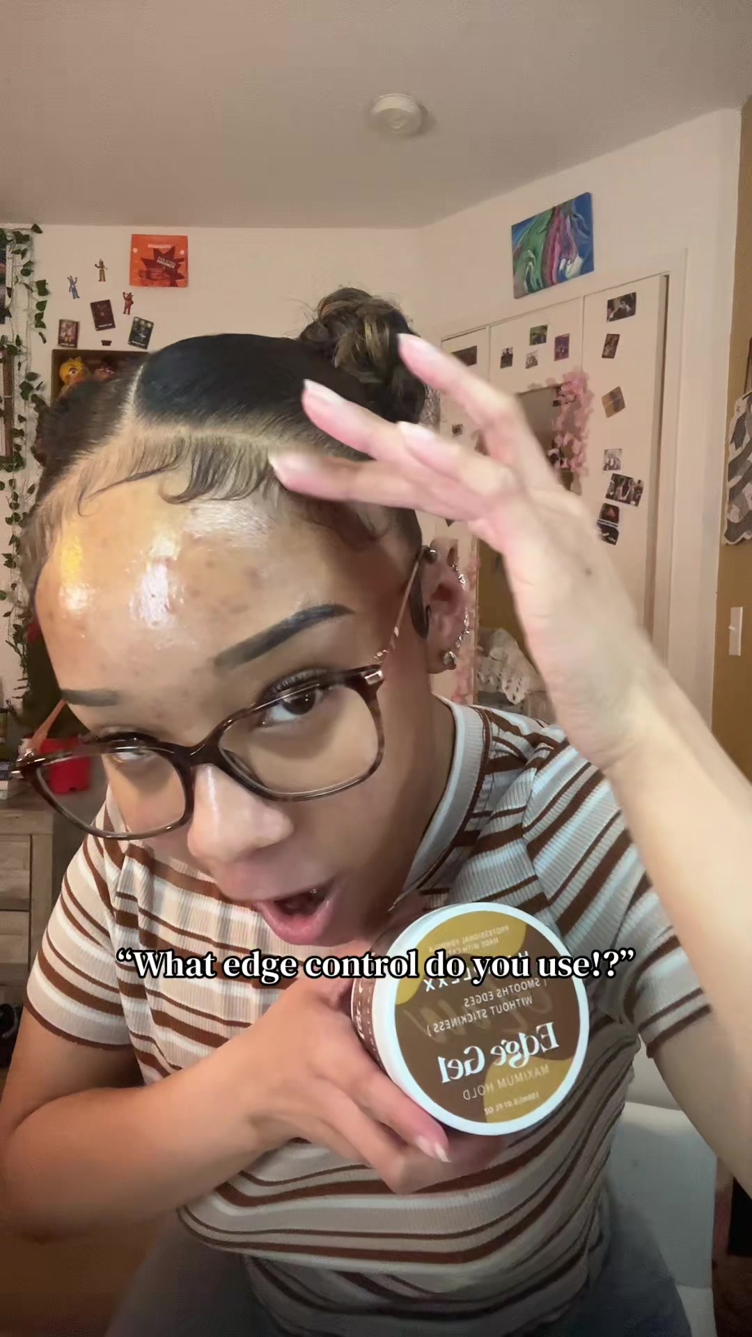 TikTok post by @sonnieee_06 for Hairplexx Beauty. Caption reads: [...] #fyp #viral (Jesus loves you!!) @Hairplexx....