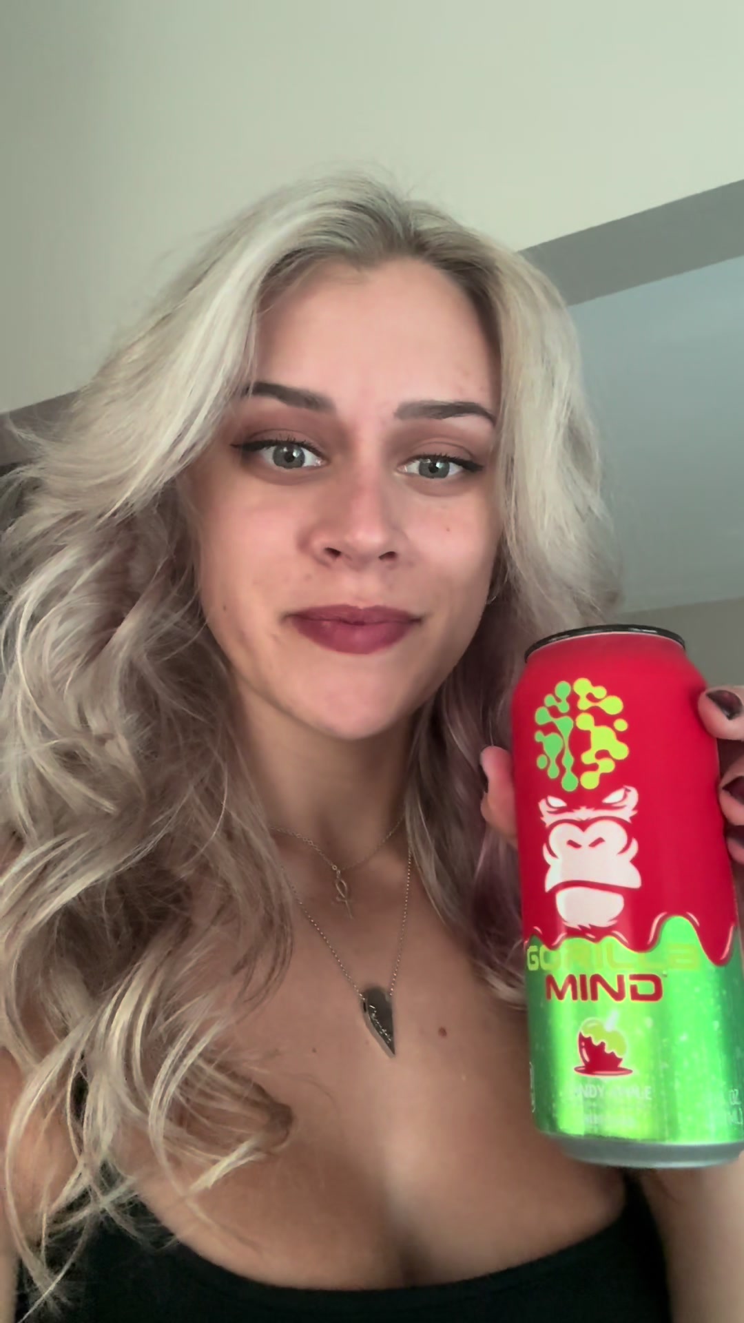 TikTok post by @gainsbygoose for Gorilla Mind. Caption reads: @Gorilla Mind new flavor is a limited release!....