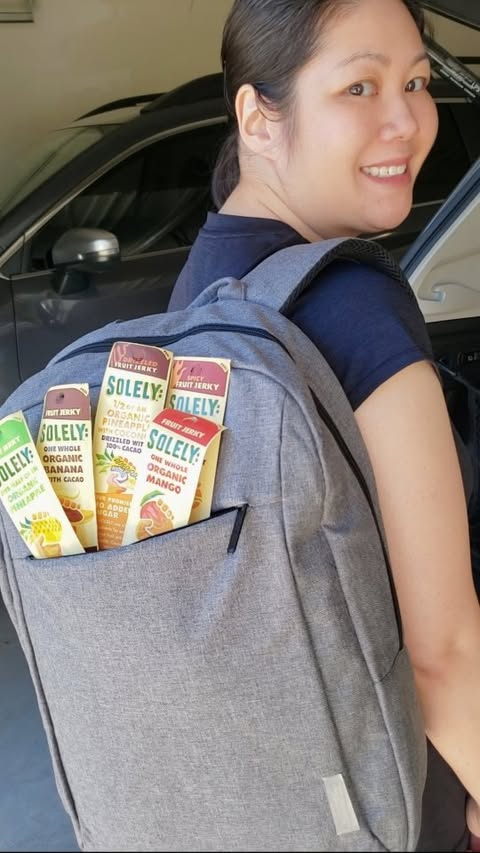 Instagram post by @eatanddrinkhouston for Solely. Caption reads: 📍 Houston, TX | @solelyfruit #gifted - 💬 Ask me....