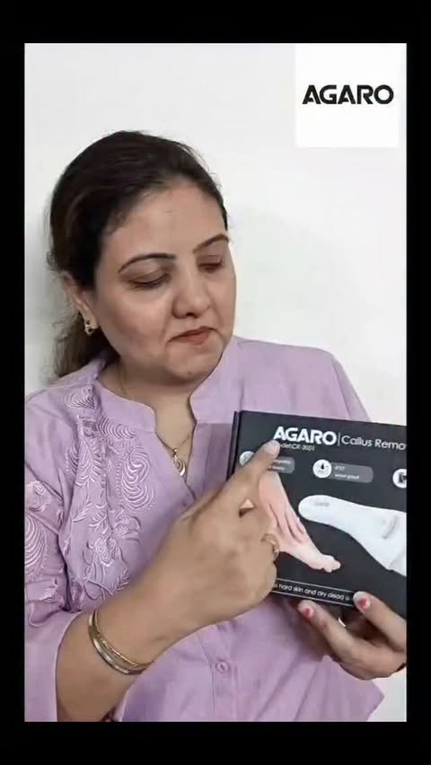 Instagram post by @gkaur_999 for AGARO Lifestyle. Caption reads: [...] get this from Amazon and Flipkart.....