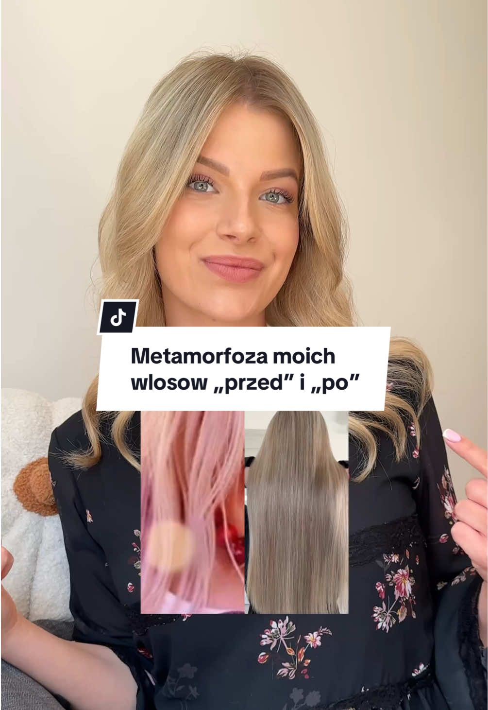 TikTok post by @lulapeksa for Noyo Pharm. Caption reads: Czy suplementacja kolagenem ma sens? Tak, ale....