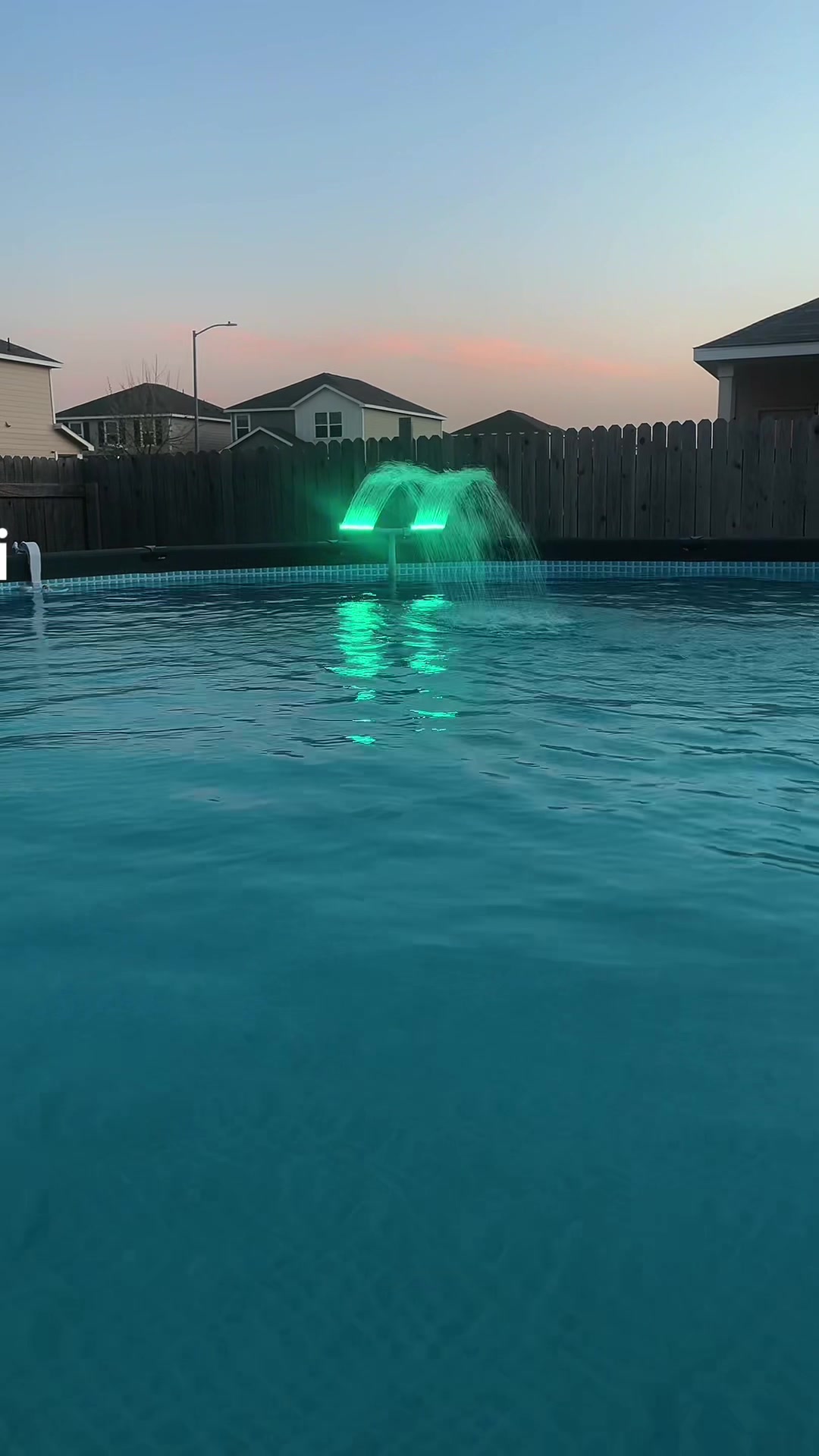 TikTok post by @deniseas2001 for Poolhacker. Caption reads: [...] resort vibe in your above ground....