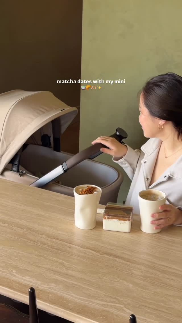 Instagram post by @lisahuhome for Joolz. Caption reads: [...] with my mini 🍵🫶🏼 made easy with our....
