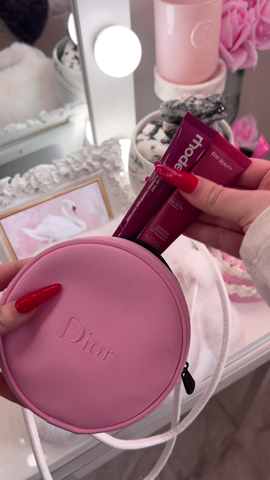 TikTok post by @theselfcarenoook for Clean Beauty. Caption reads: the most addictive date night scent ever🕯️🎀....