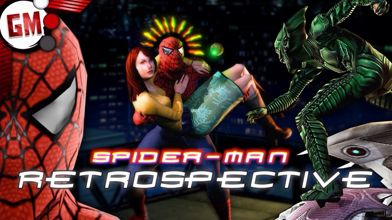 YouTube post by @GodzillaMendoza for MARVEL Strike Force. Caption reads: Join the Marvel Strike Force WEBS ASSEMBLE Event....