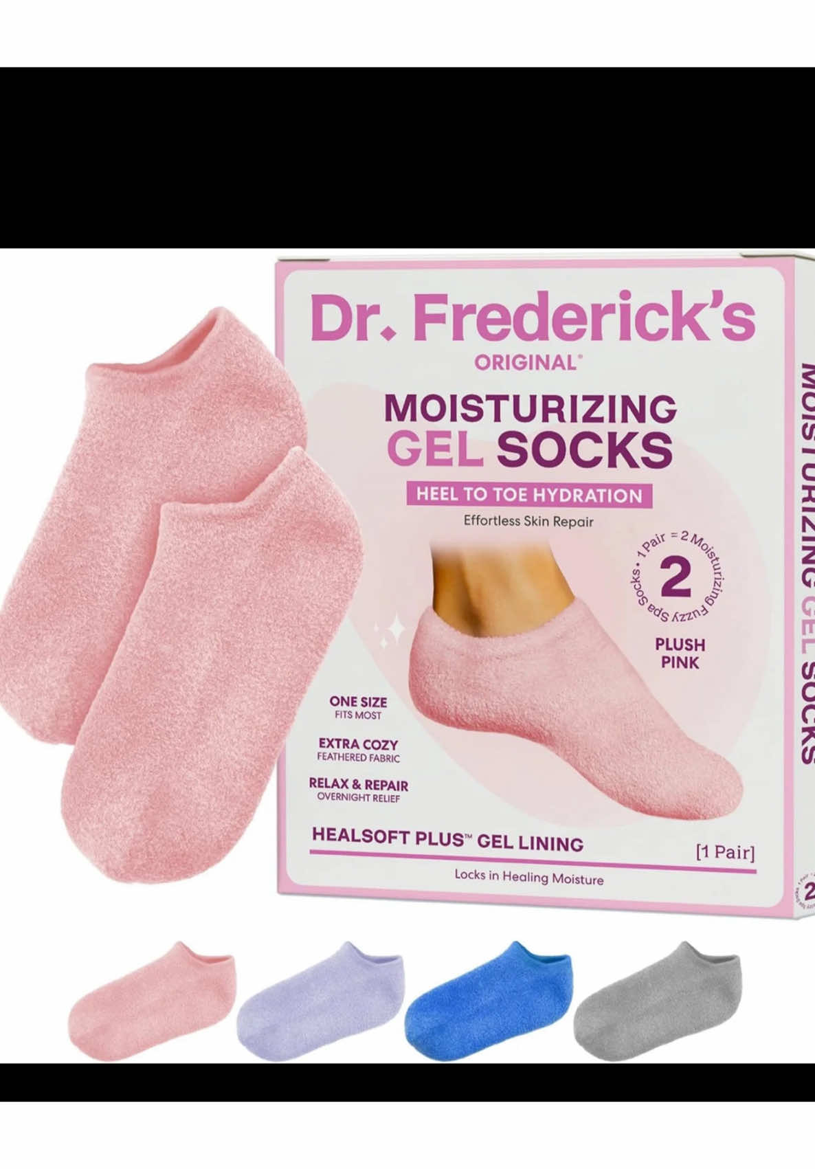 TikTok post by @jennie2333..0 for Dr. Frederick's Original. Caption reads: #drfredericksheelsocks #hydrationsocks @Dr.....