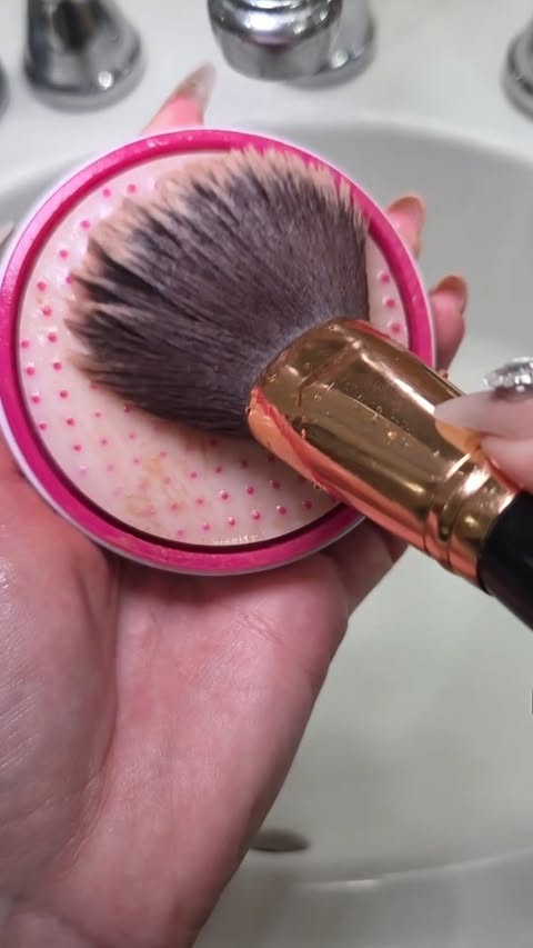 Instagram post by @marchbeautyword for Sigma Beauty. Caption reads: my super bowl plans: 🧼 @sigmabeauty sigmagic....