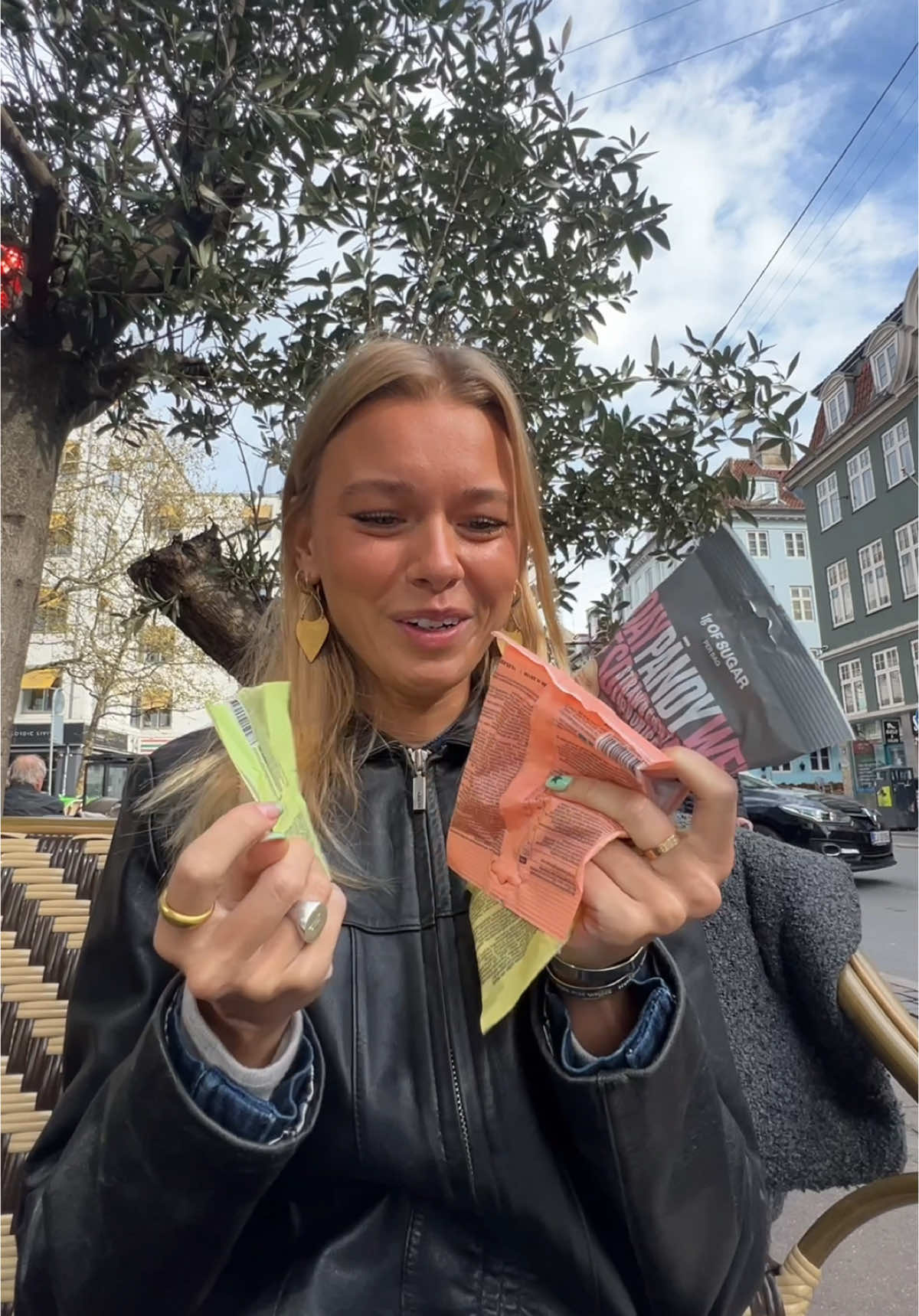 TikTok post by @peddey for PÄNDY. Caption reads: Annonce @PÄNDY Monday 2 Sunday || Prøv Pändys 4....