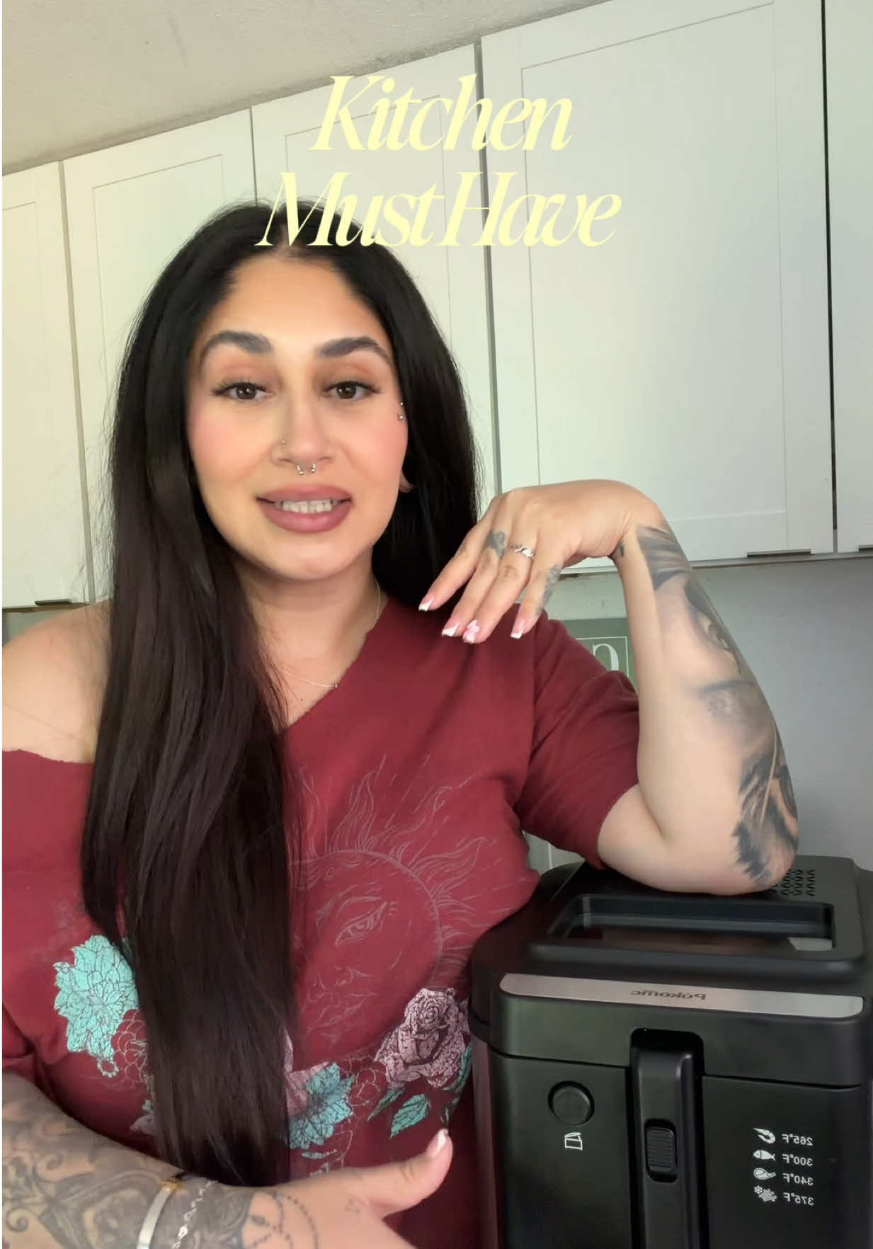 TikTok post by @mimigarcia818 for Pukom. Caption reads: [...] #momlife #sahmlife #tiktokshopfinds....