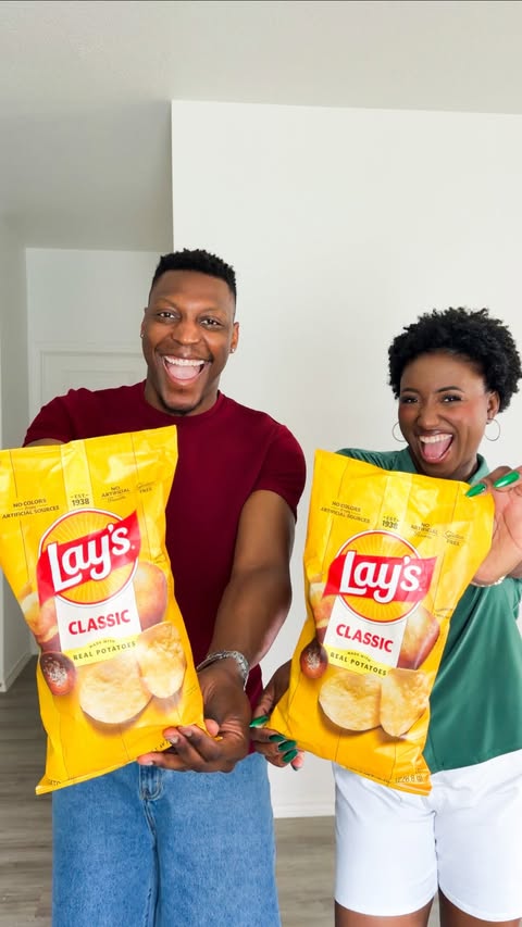 Instagram post by @theotlovetrain for Lay's. Caption reads: #lays_partner No FIFA World Cup 2026™ Final [...].