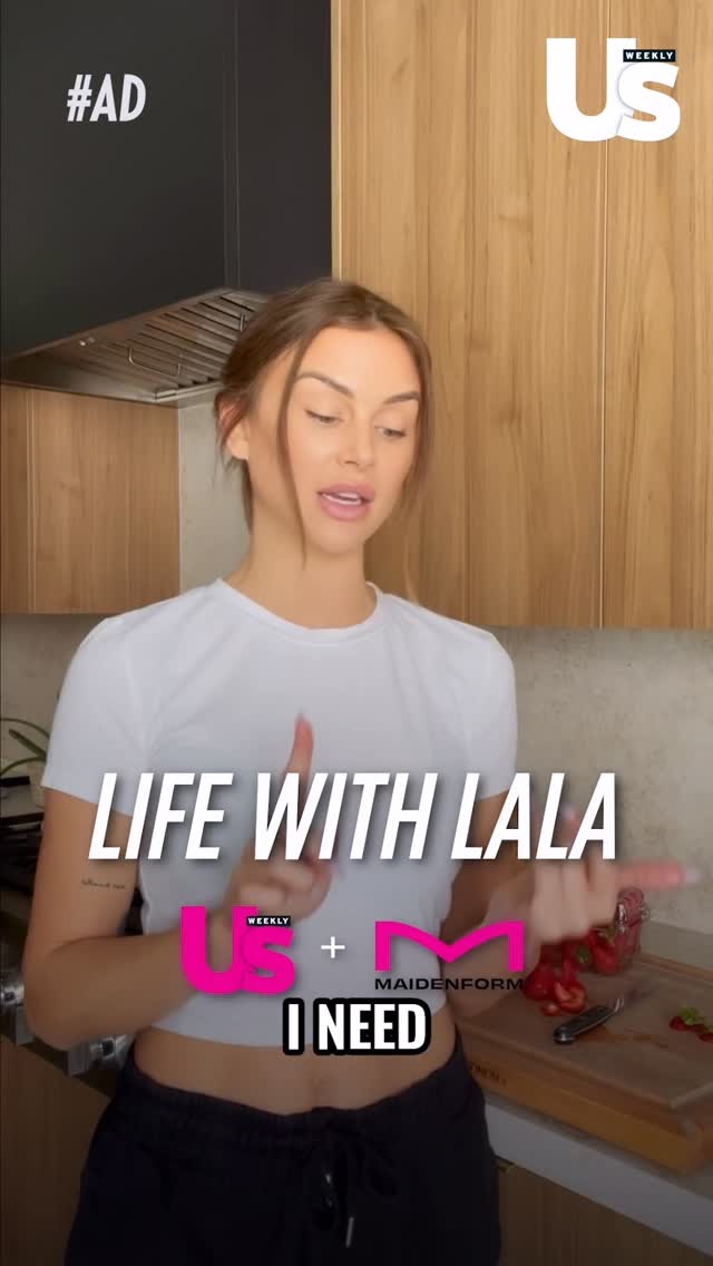 Instagram post by @lalakent for Maidenform. Caption reads: Life with @lalakent is never boring. See how she....