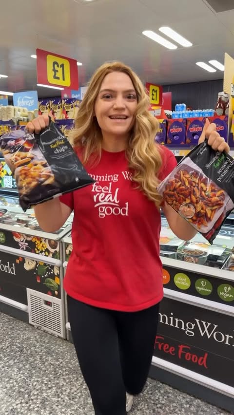 Instagram post by @bazjones_sw for Slimming World. Caption reads: I can hand on heart say that the @slimmingworld....