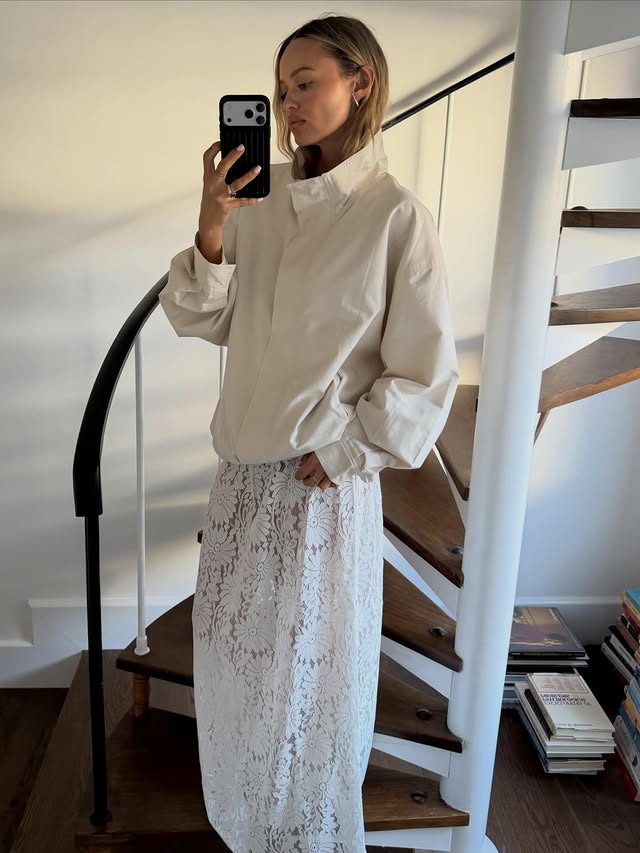 Instagram post by @pariswycherley for DISSH. Caption reads: a week of looks in @dissh AW26 collection drop 1.