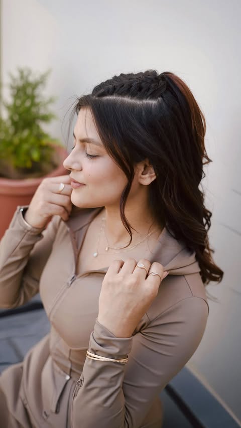 Instagram post by @justfit_027 for Mia by Tanishq. Caption reads: [...] everything feels like a good start.....