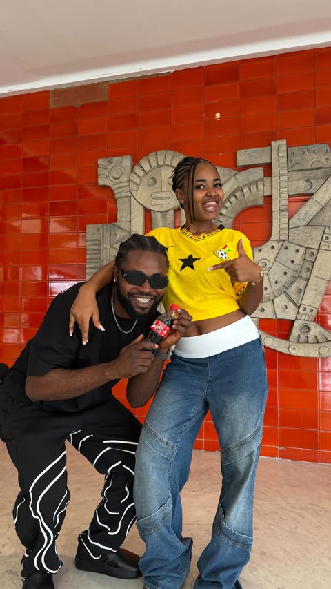 Instagram post by @kojojuniorr for Coca-Cola. Caption reads: [...] team and they didn’t disappoint!....