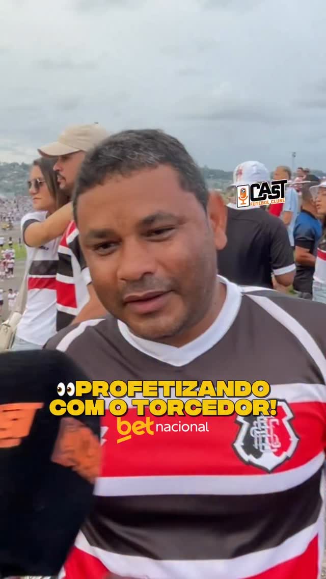 Instagram post by @cast.fc for Betnacional. Caption reads: PROFETIZANDO SANTA CRUZ X....