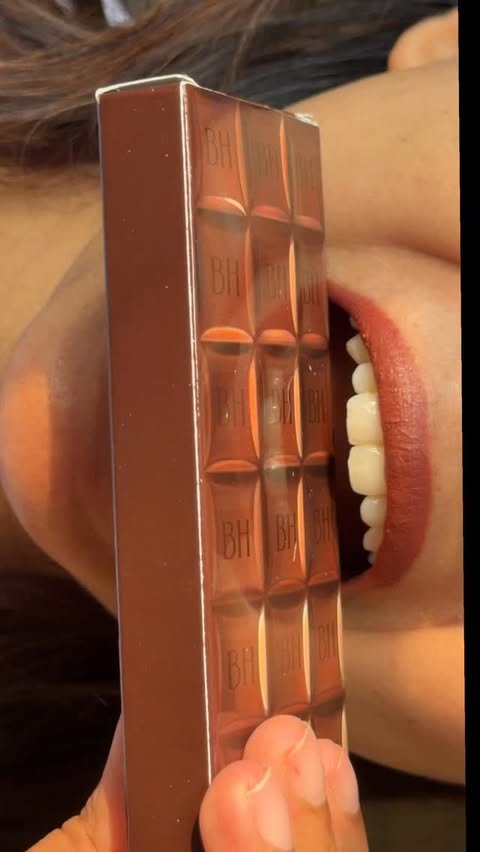 Instagram post by @lovedbymercybivin for Blue Heaven Cosmetics. Caption reads: Chocolate or lipstick 💄 Day 6/30

Creamy buttery....