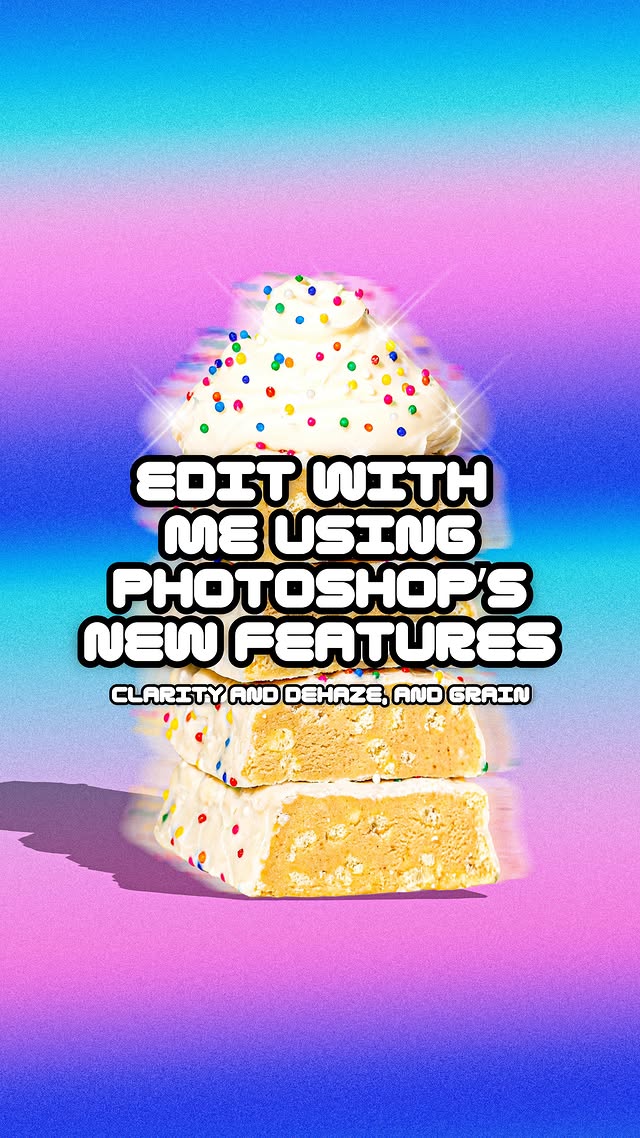 Instagram post by @productphotographywithb for Adobe Photoshop. Caption reads: [...] Photoshop and try it now. 💫....