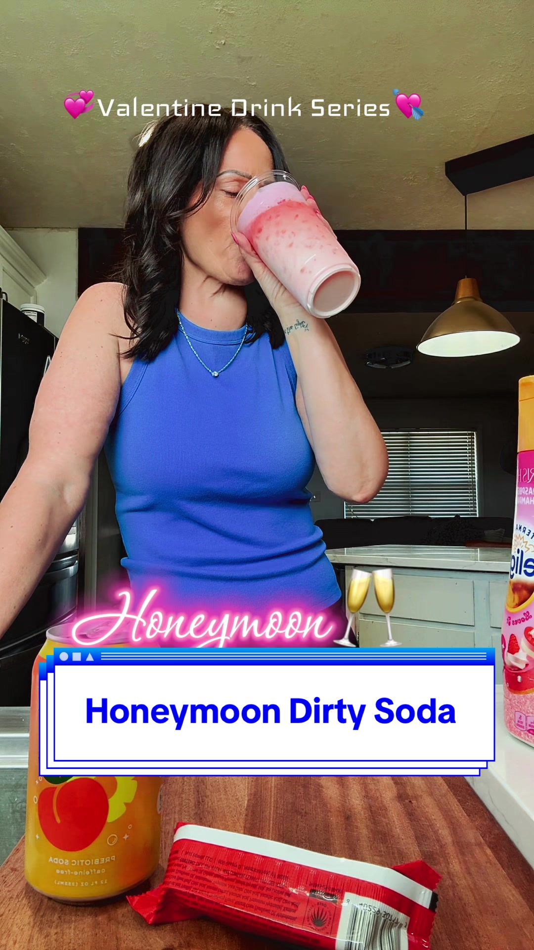 TikTok post by @takingmylifebackat42 for Skinny Mixes. Caption reads: [...] Nutrition @International_Delight @Skinny....