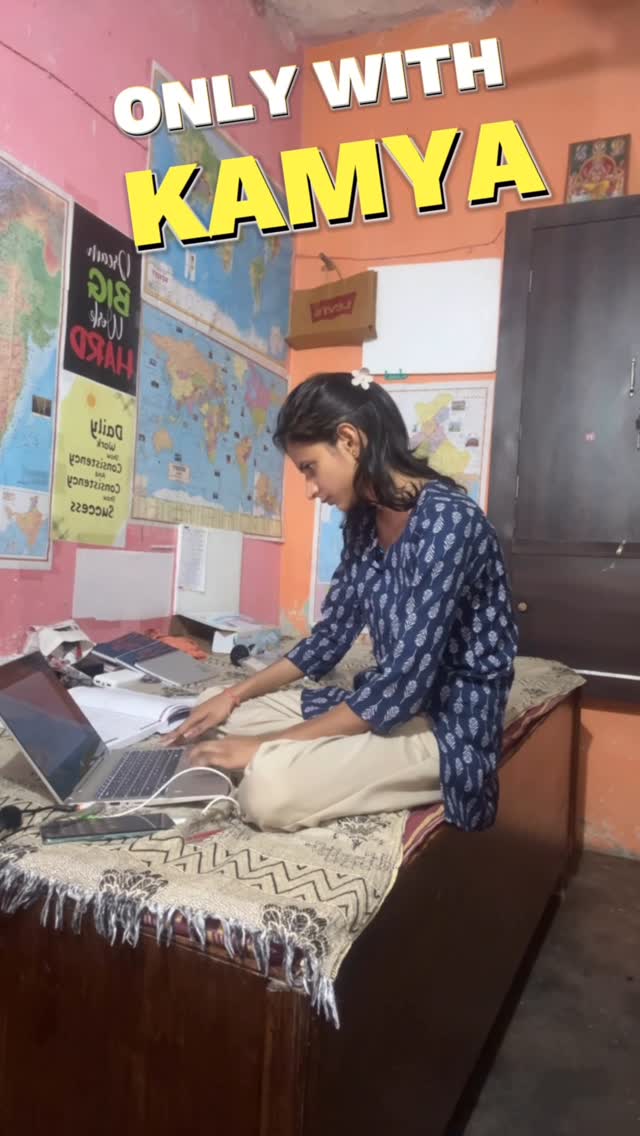 Instagram post by @hardworkingkamya for Testbook. Caption reads: Mock test lagate ho, lekin number nahi aa rahe? ....