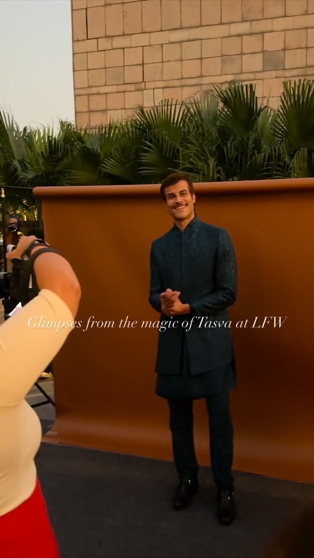 Instagram post by @thisissagarkapoor for Tasva. Caption reads: [...] men, in every garment, every silhouette…....