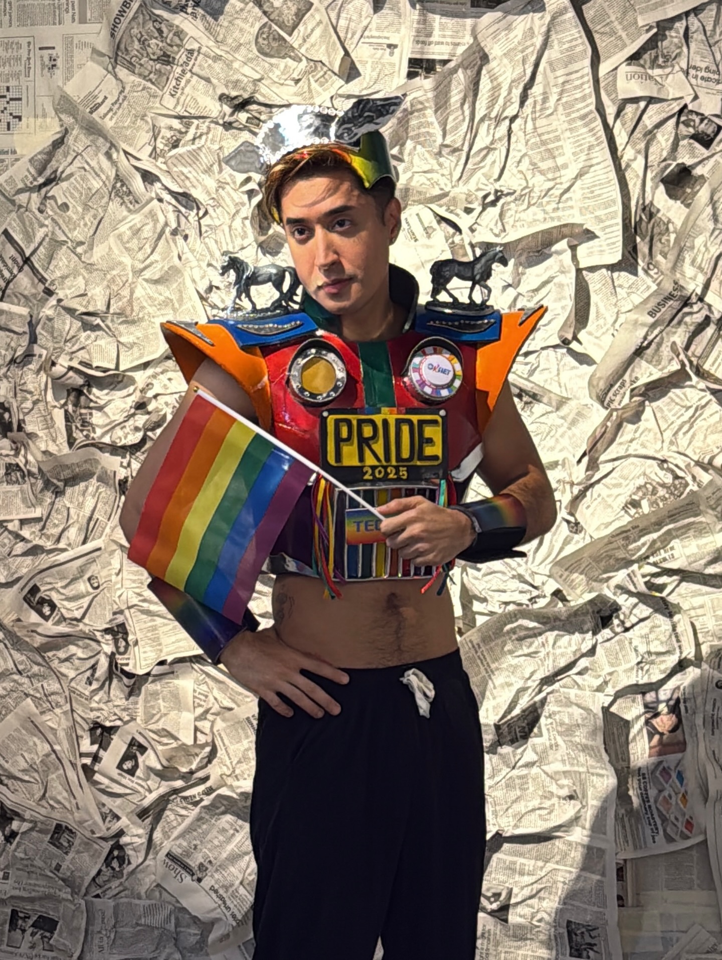 Instagram post by @zuherbautista for Good Molecules. Caption reads: HAPPY PRIDE MONTH!!!🏳️‍🌈🏳️‍🌈🏳️‍🌈

BTS:....