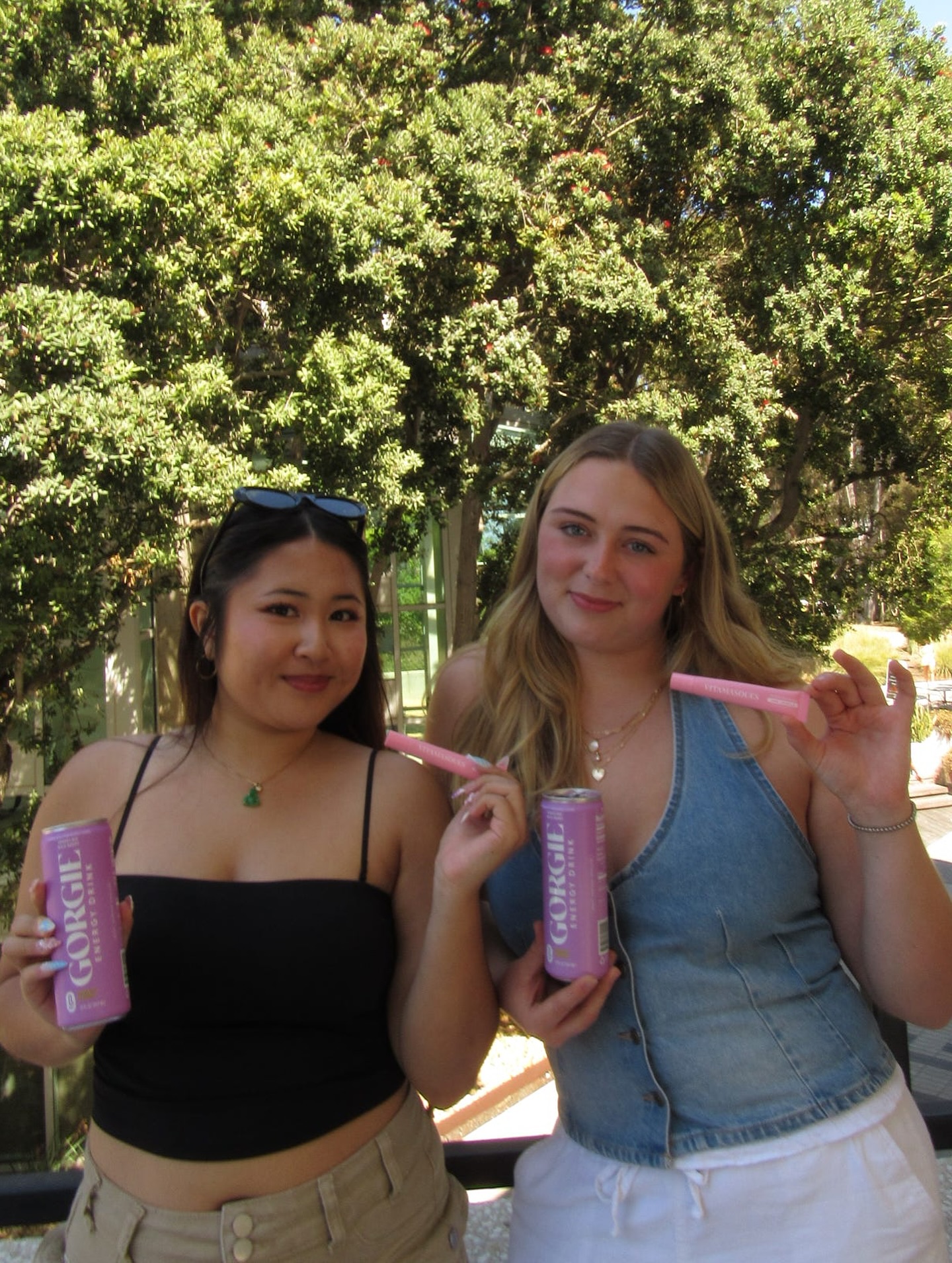 Instagram post by @panhellenicatucsd for Gorgie. Caption reads: we are raving about our pnms!! recruitment can’t....