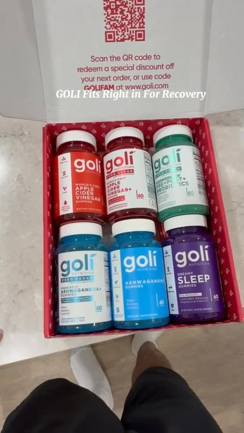 Instagram post by @_brandon24 for Goli. Caption reads: Locked in every morning with Goli 💪 #ad.