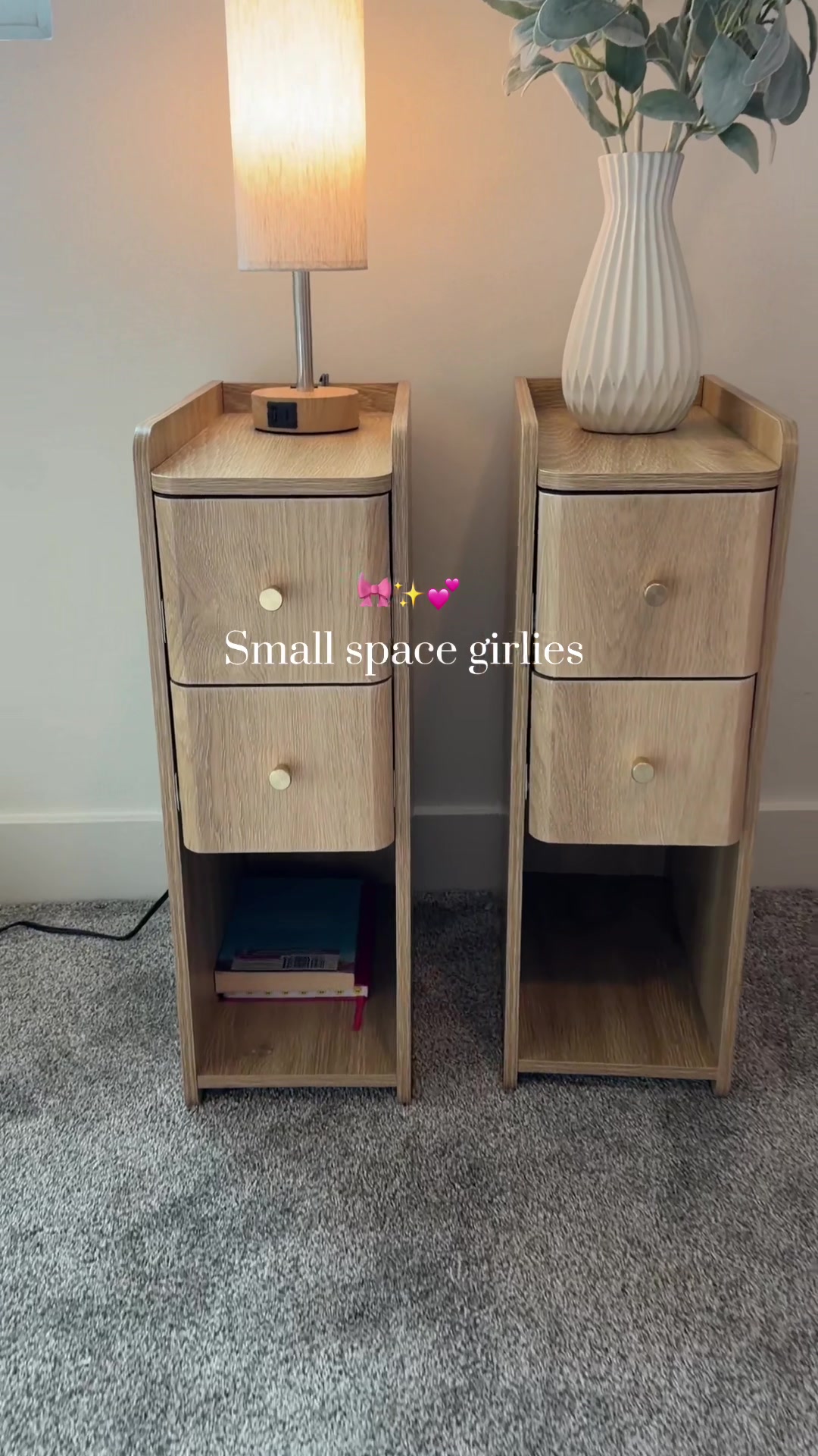 TikTok post by @kierra_b_lifestyle for Giratree. Caption reads: [...] #dormroomdecor #apartmentfurniture....