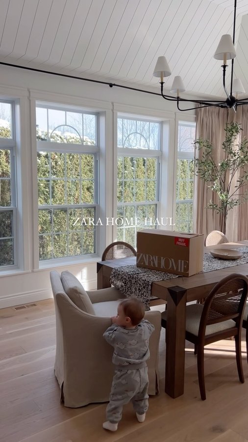 Instagram post by @jadewilson.f for Zara Home. Caption reads: those finds were too good not to share 

 
🔗....