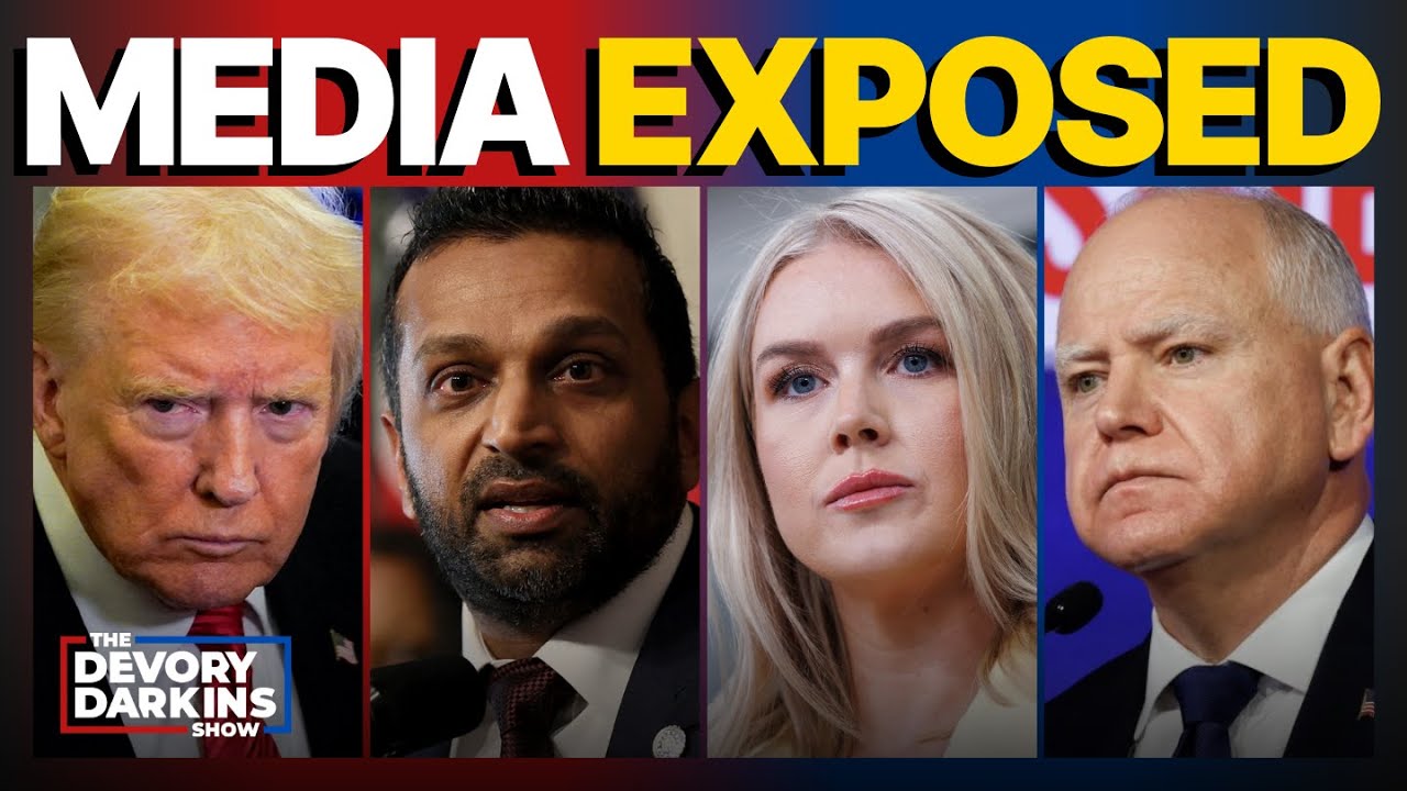 YouTube post by @DeVoryDarkins for Morgan & Morgan. Caption reads: Media Dealt EMBARRASSING SETBACK as Trump EXPOSES....